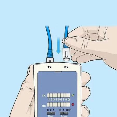 تست کابل شبکه